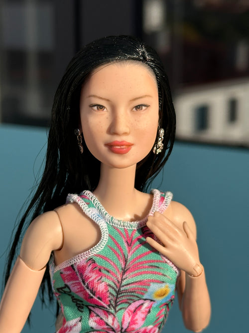 Freestyle Repainted Fashion Doll  with Fully Articulated Body / 12 inches Without Outfit