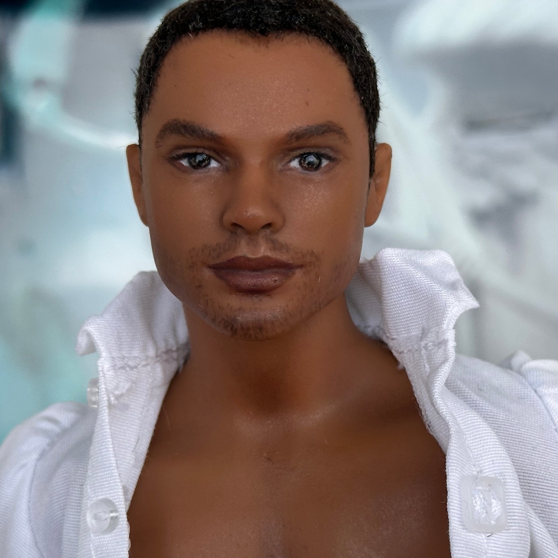 Custom Ken Doll full body repainted