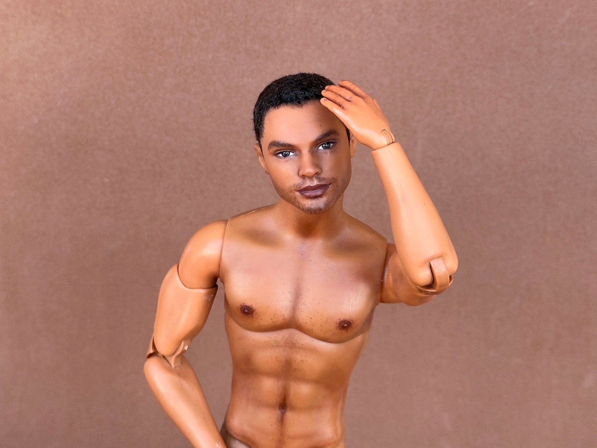 Custom Ken Doll full body repainted