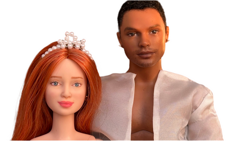 Duke and Duchess Costume Fashion Dolls – Handmade Collector’s Set
