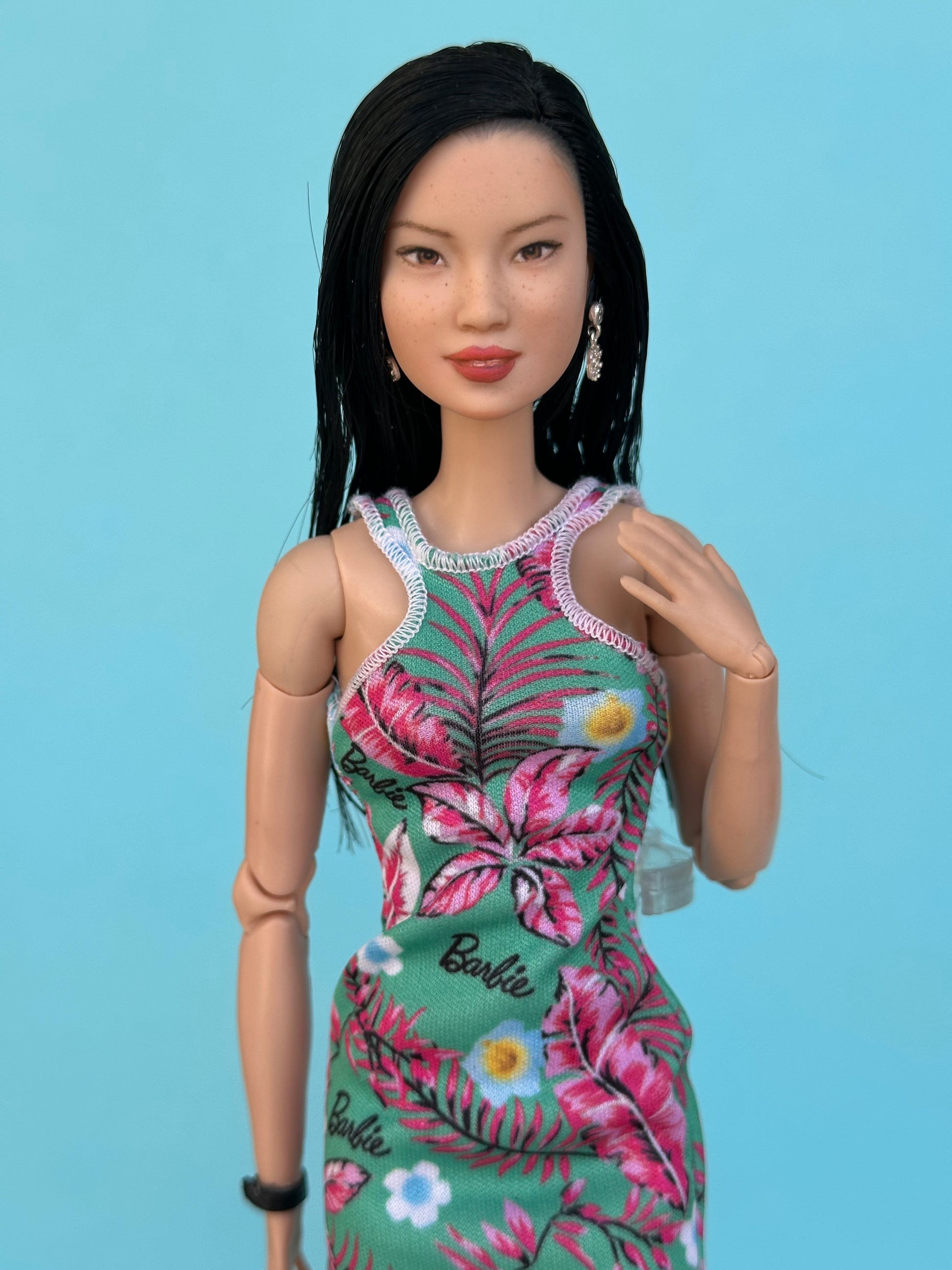 Freestyle Repainted Fashion Doll  with Fully Articulated Body / 12 inches Without Outfit