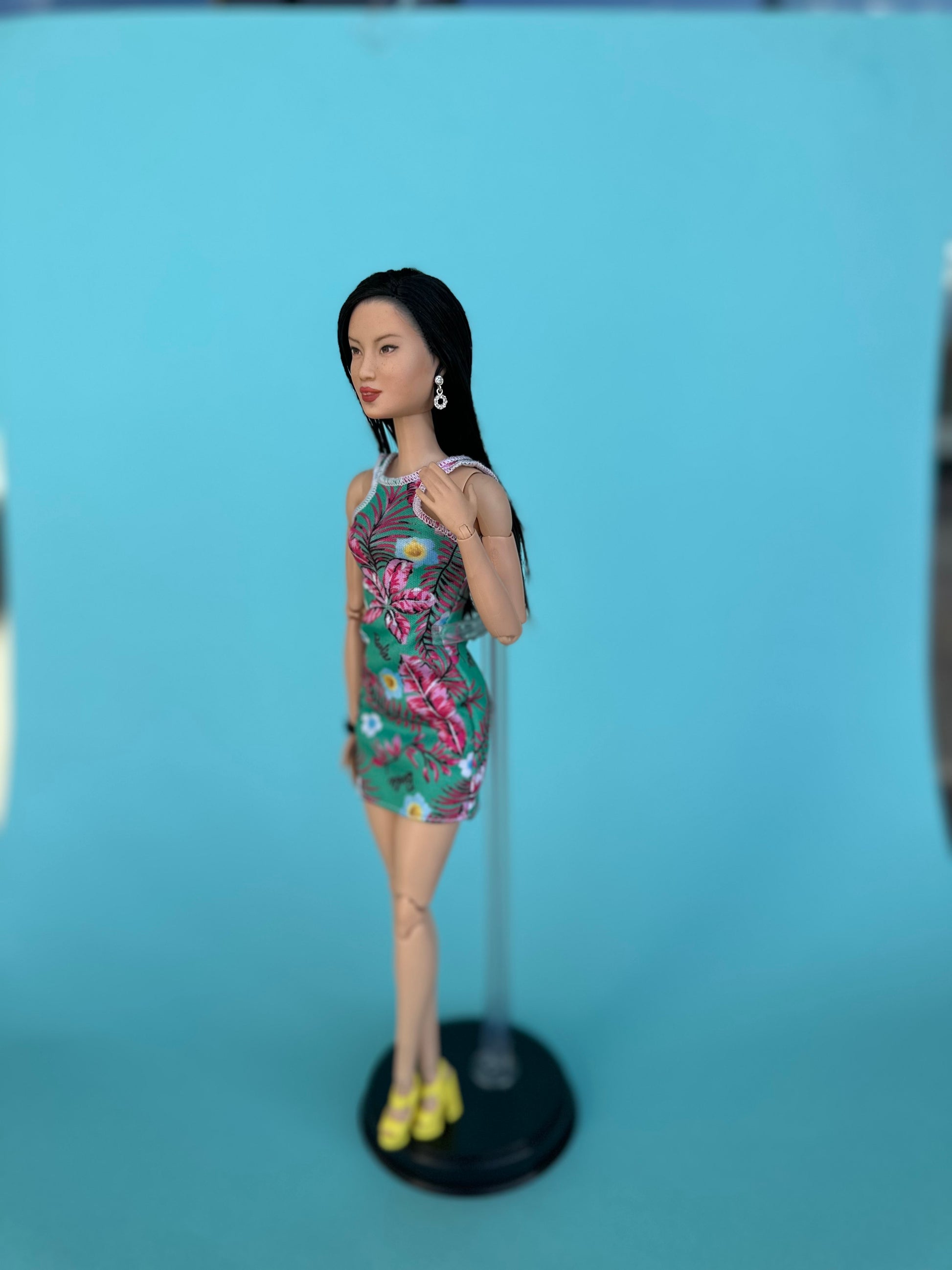Freestyle Repainted Fashion Doll  with Fully Articulated Body / 12 inches Without Outfit