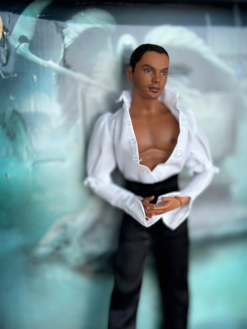 Custom Ken Doll full body repainted