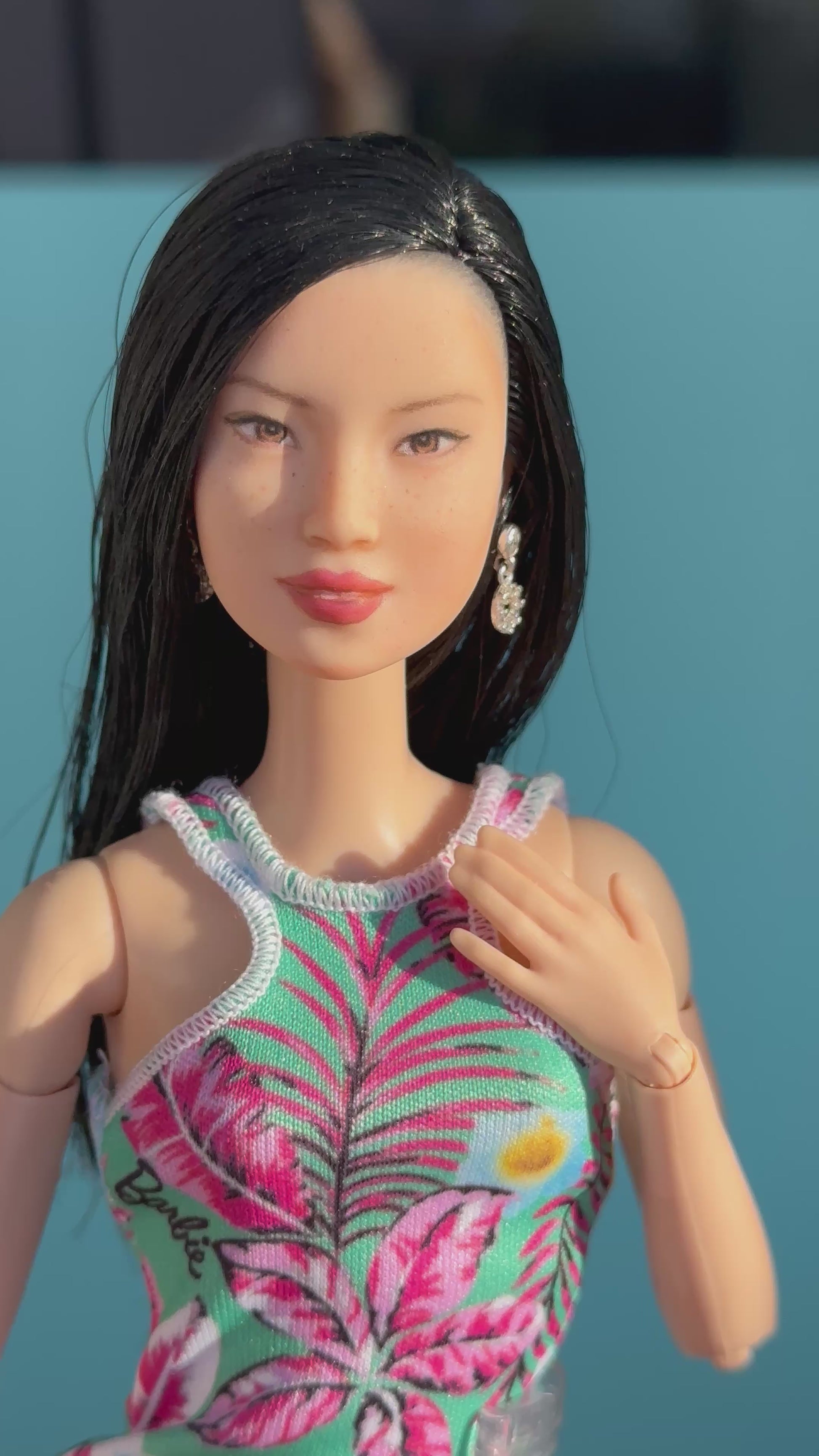 Freestyle Repainted Fashion Doll  with Fully Articulated Body / 12 inches Without Outfit